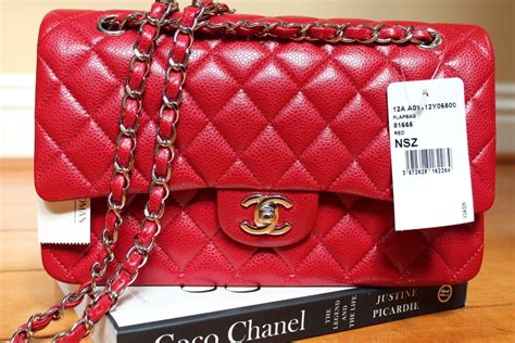 chanel red purse 2017|Chanel bag red inside.